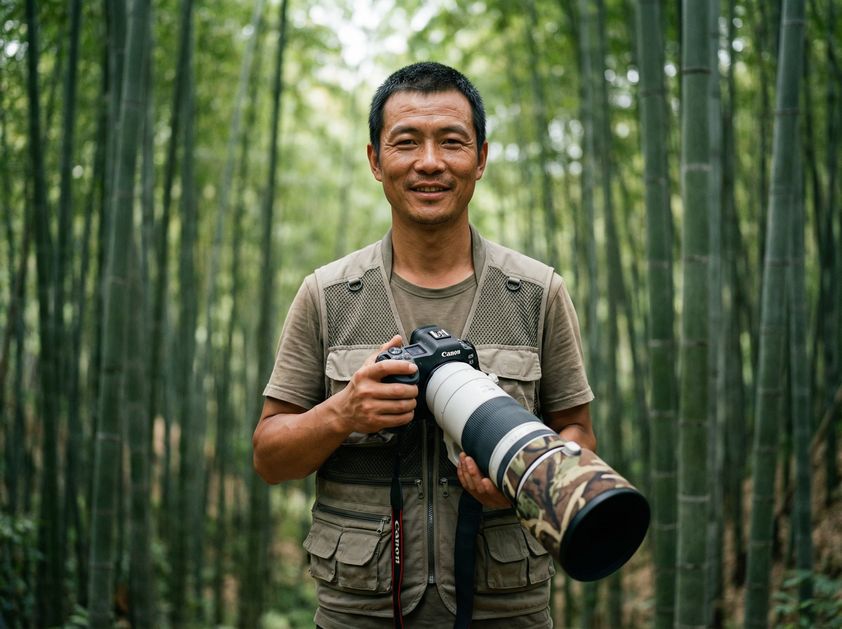 黑料动物摄影师李明远